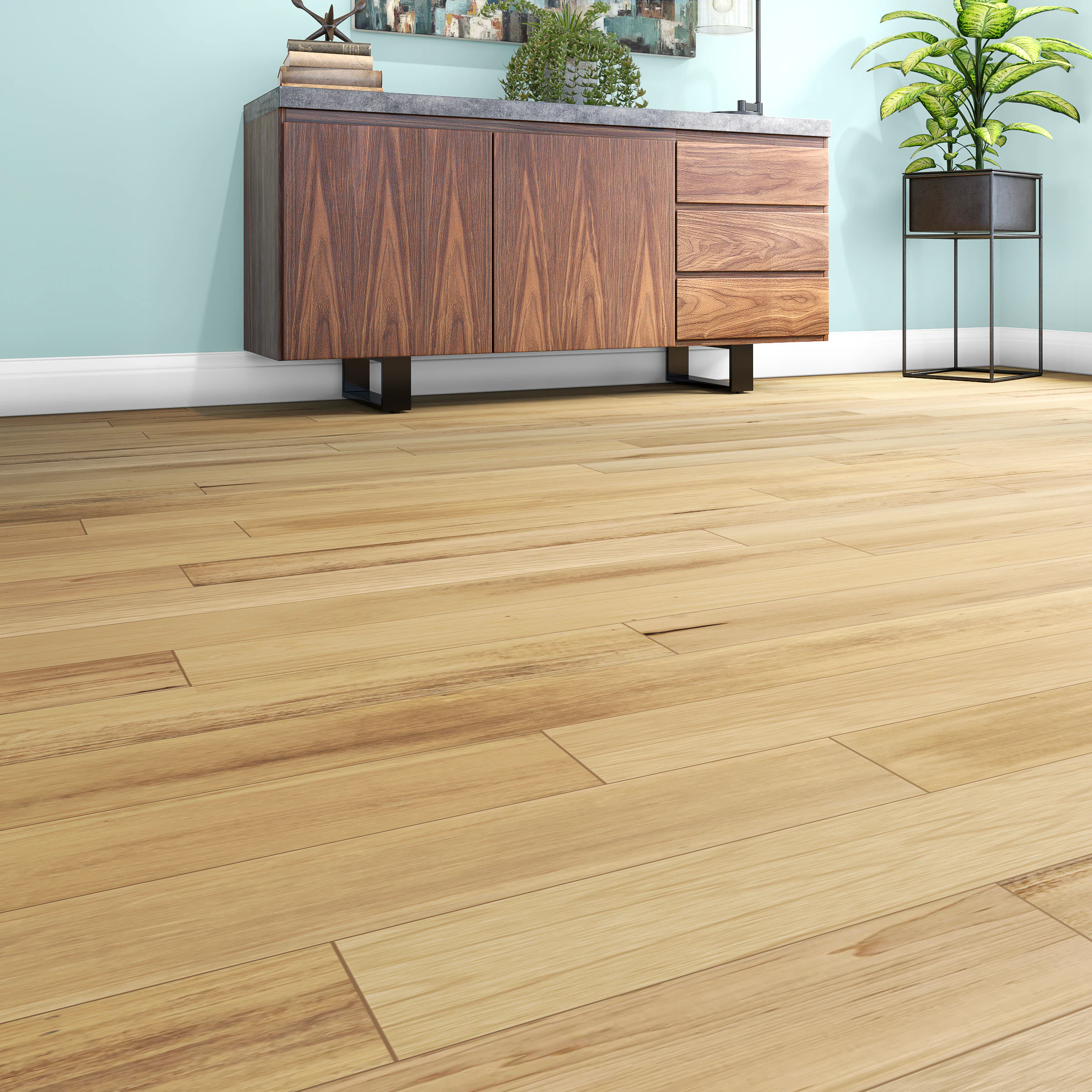 SmartCore Lanier Hickory waterproof vinyl plank flooring